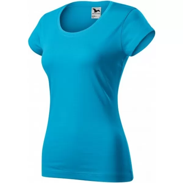  Tricou pentru femei MALFINI VIPER 161 TURCOAZ 