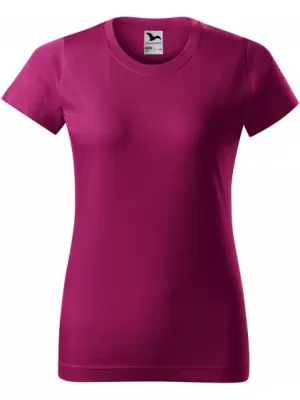 Tricou pentru femei MALFINI BASIC 134 ROȘU FUCSIA