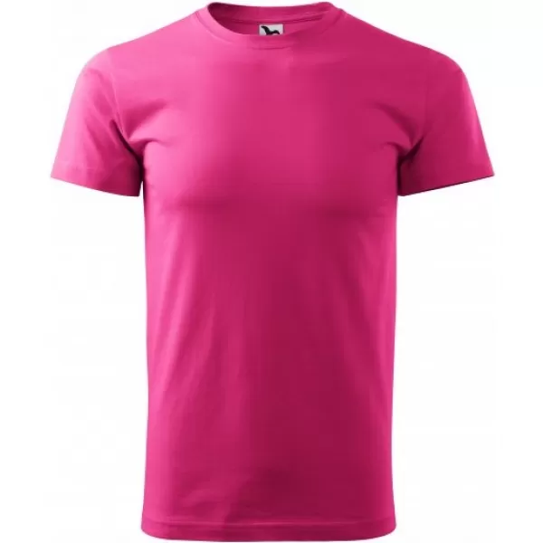  Tricou pentru bărbați MALFINI HEAVY NEW 137 MAGENTA 