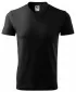 Tricou pentru bărbați MALFINI V-NECK 102 NEGRU