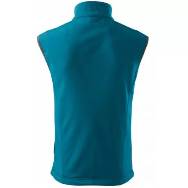  Vestă softshell pentru bărbați MALFINI VISION 517 TURCOAZ ÎNCHIS 