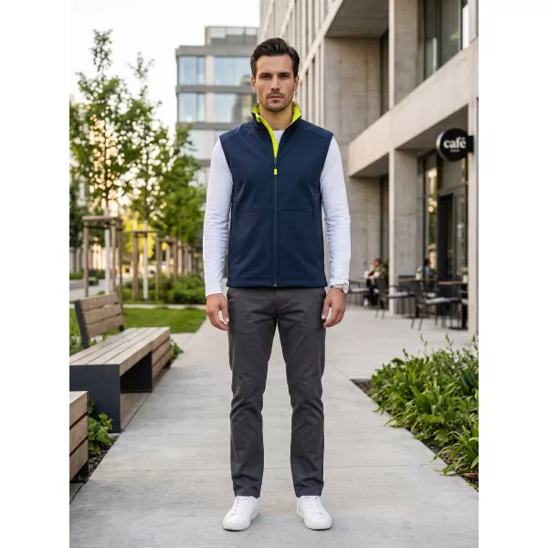  Vestă softshell pentru bărbați MALFINI VISION 517 ALBASTRU MARIN 