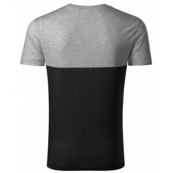  Tricou pentru bărbați MALFINI CONNECTION 177 EVIDENȚIERI GRI ÎNCHIS 
