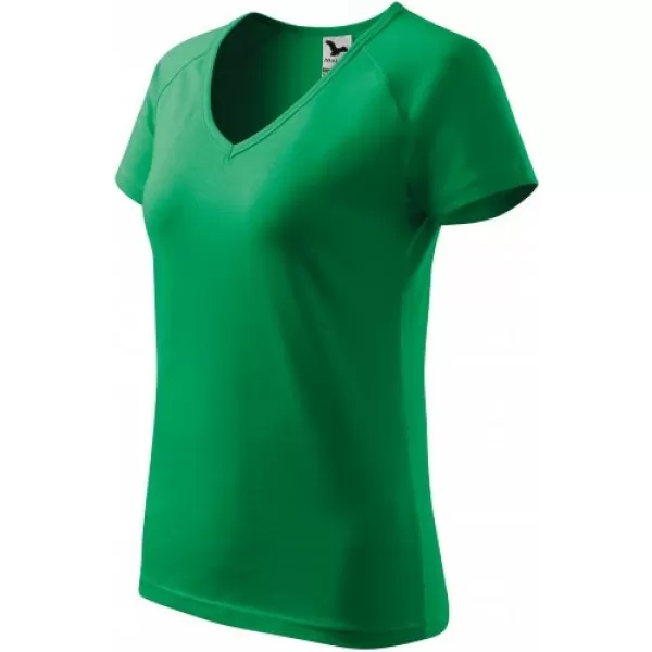  Tricou pentru femei MALFINI DREAM 128 VERDE MEDIU 