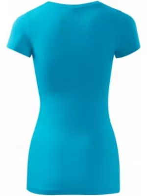 Tricou pentru femei MALFINI GLANCE 141 TURCOAZ
