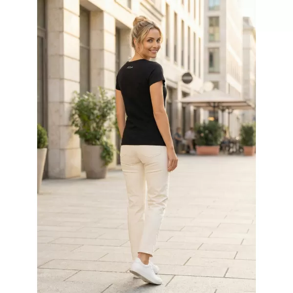  Tricou pentru femei ALTISPORT LUKENA LTSS701 NEGRU 