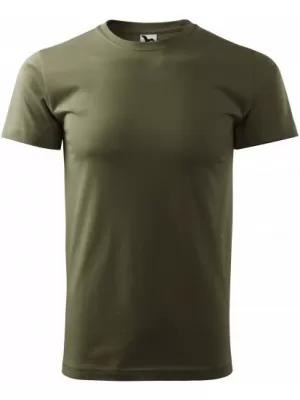Tricou pentru bărbați MALFINI HEAVY NEW 137 MILITAR