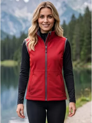 Vesta softshell dama MALFINI VISION 516 ROŞU