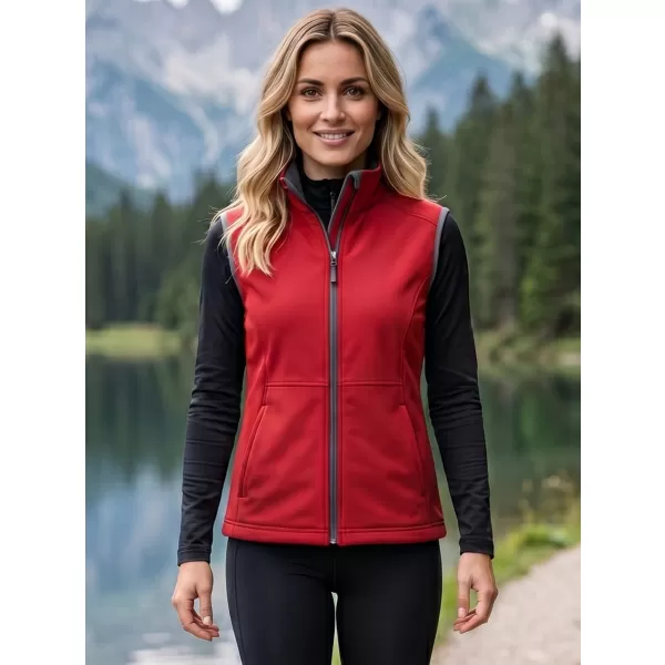  Vesta softshell dama MALFINI VISION 516 ROŞU 
