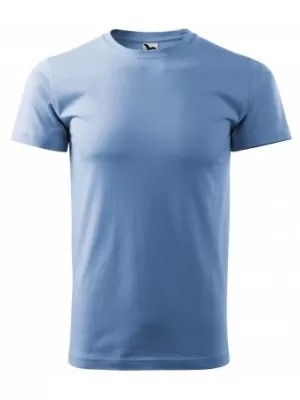 Tricou pentru bărbați MALFINI BASIC 129 ALBASTRU CERUL
