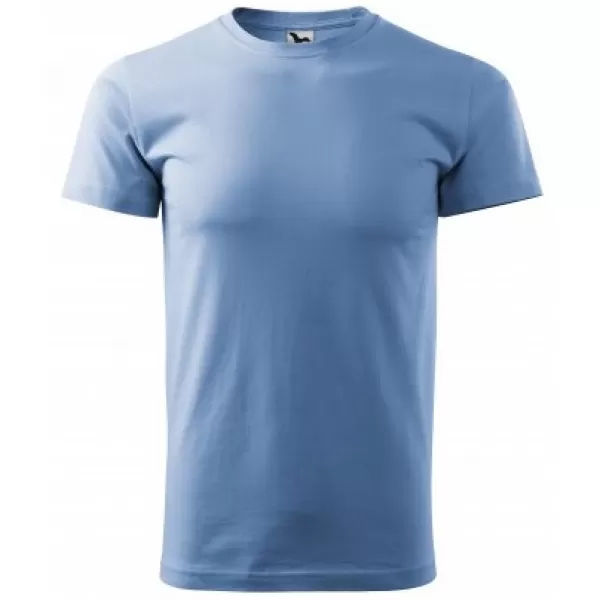 Tricou pentru bărbați MALFINI BASIC 129 ALBASTRU CERUL 
