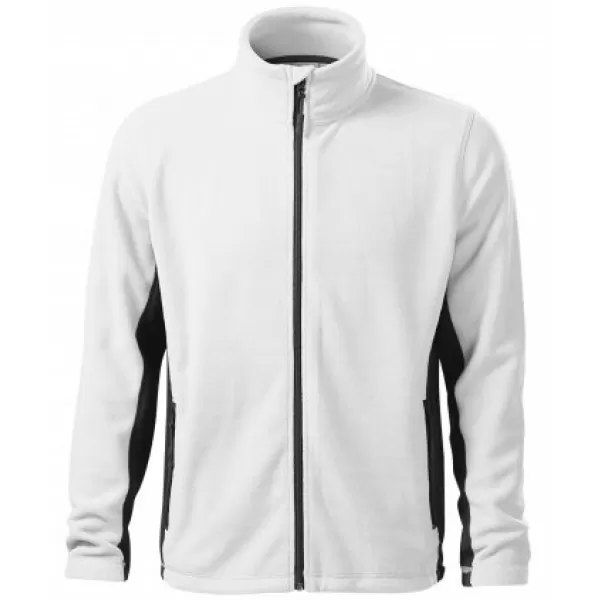  Hanorac pentru bărbați din fleece MALFINI FROSTY 527 ALB 