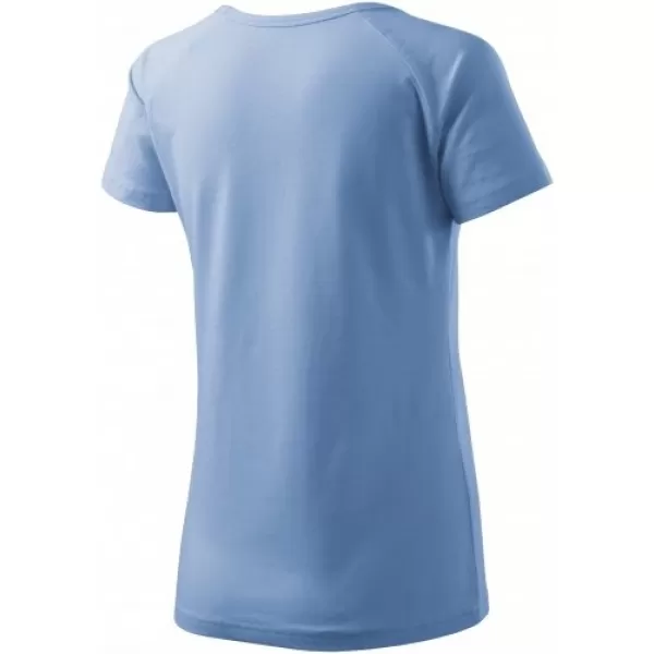  Tricou de damă MALFINI DREAM 128 ALBASTRU CERUL 