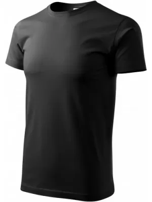 Tricou pentru bărbați MALFINI HEAVY NEW 137 NEGRU