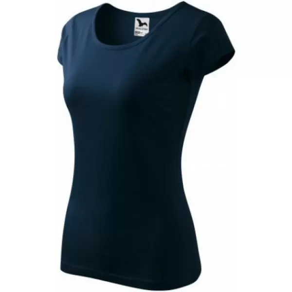  Tricou pentru femei MALFINI PURE 122 ALBASTRU MARIN 
