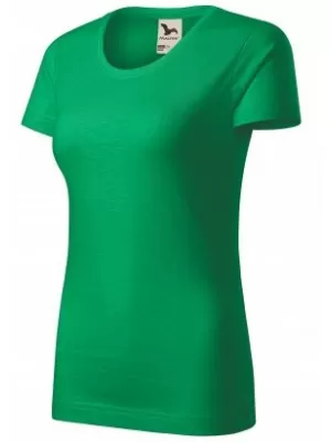 Tricou pentru femei MALFINI NATIVE 174 VERDE MEDIU