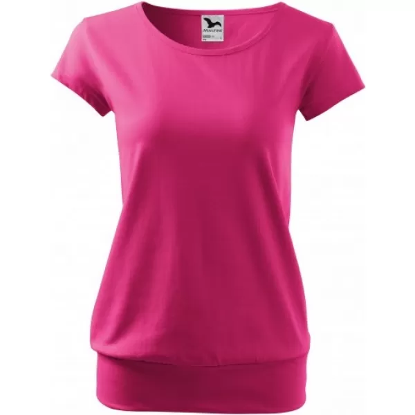  Tricou pentru femei MALFINI CITY 120 MAGENTA 