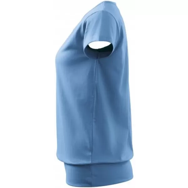  Tricou pentru femei MALFINI CITY 120 ALBASTRU CERUL 