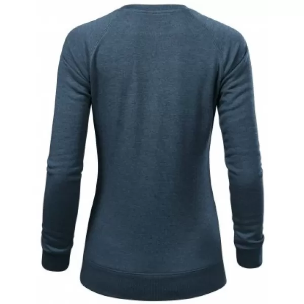  Hanorac de dama MALFINI MERGER 416 EVIDENȚIERI DE DENIM ÎNCHIS LA CULOARE 