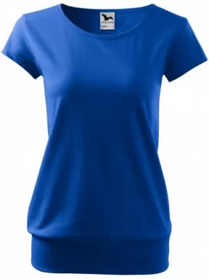 Tricou pentru femei MALFINI CITY 120 ALBASTRU REGAL