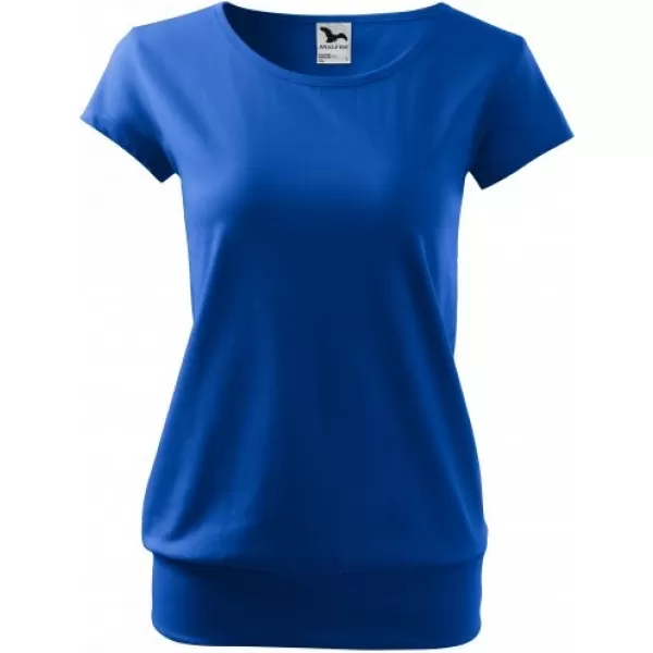  Tricou pentru femei MALFINI CITY 120 ALBASTRU REGAL 
