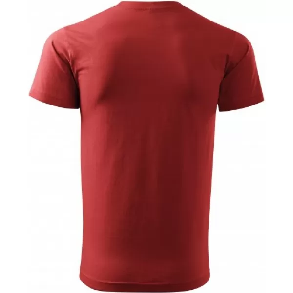  Tricou pentru bărbați MALFINI HEAVY NEW 137 CLARET 