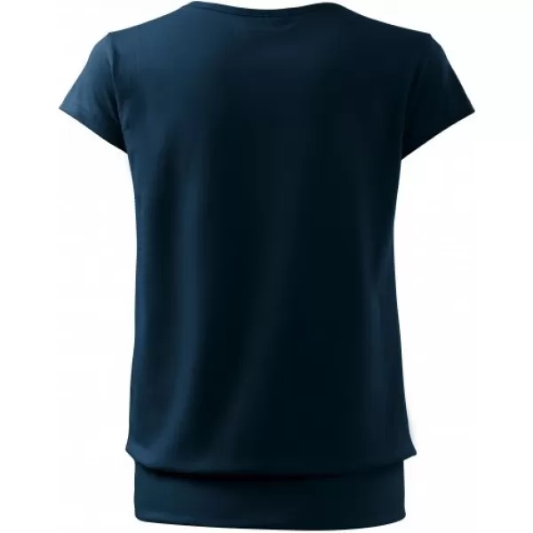  Tricou pentru femei MALFINI CITY 120 ALBASTRU MARIN 