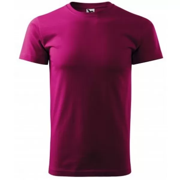  Tricou pentru bărbați MALFINI BASIC 129 ROȘU FUCSIA 