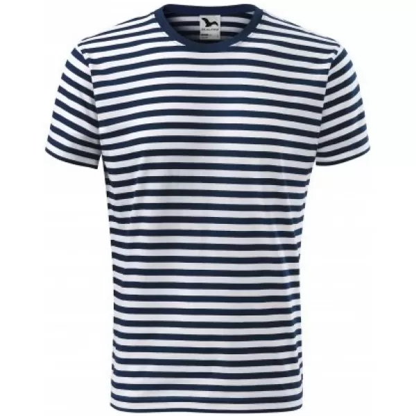  Tricou pentru bărbați MALFINI SAILOR 803 ALBASTRU MARIN 