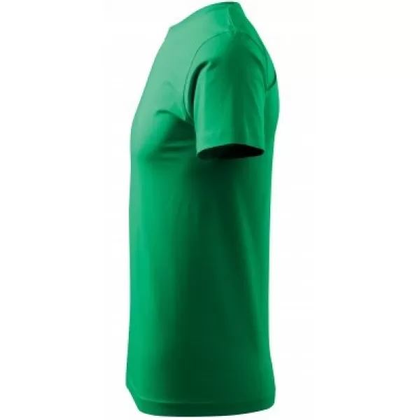  Tricou pentru bărbați MALFINI BASIC 129 VERDE MEDIU 
