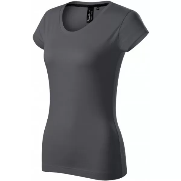  Tricou dama cu maneca scurta MALFINI PREMIUM EXCLUSIVE 154 ANTRACIT DESCHIS 