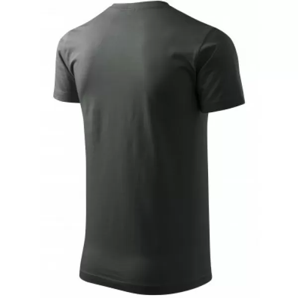  Tricou pentru bărbați MALFINI BASIC 129 ARDEZIE ÎNTUNECATĂ 