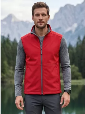 Vestă softshell pentru bărbați MALFINI VISION 517 ROŞU