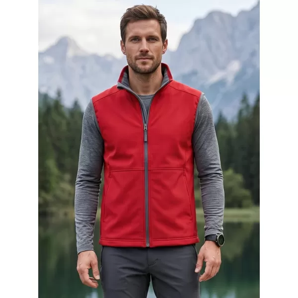  Vestă softshell pentru bărbați MALFINI VISION 517 ROŞU 