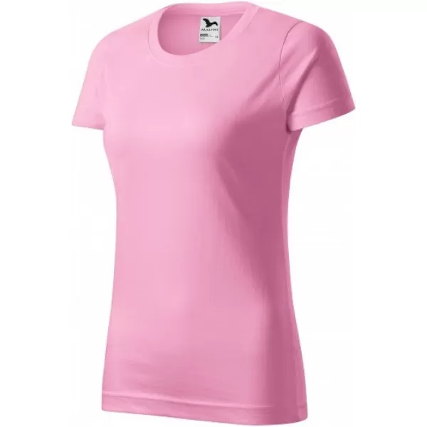  Tricou pentru femei MALFINI BASIC 134 ROZ 