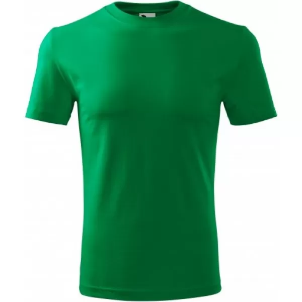  Tricou pentru bărbați MALFINI CLASSIC NEW 132 VERDE MEDIU 