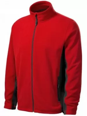 Hanorac pentru bărbați din fleece MALFINI FROSTY 527 ROŞU