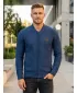 Pulover pentru bărbați ALTISPORT ZINAJ MPLS093 ALBASTRU INCHIS