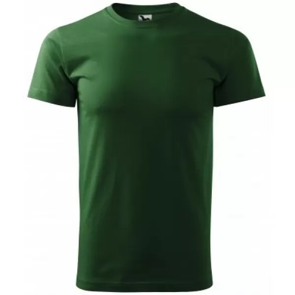  Tricou pentru bărbați MALFINI BASIC 129 VERDE STICLA 