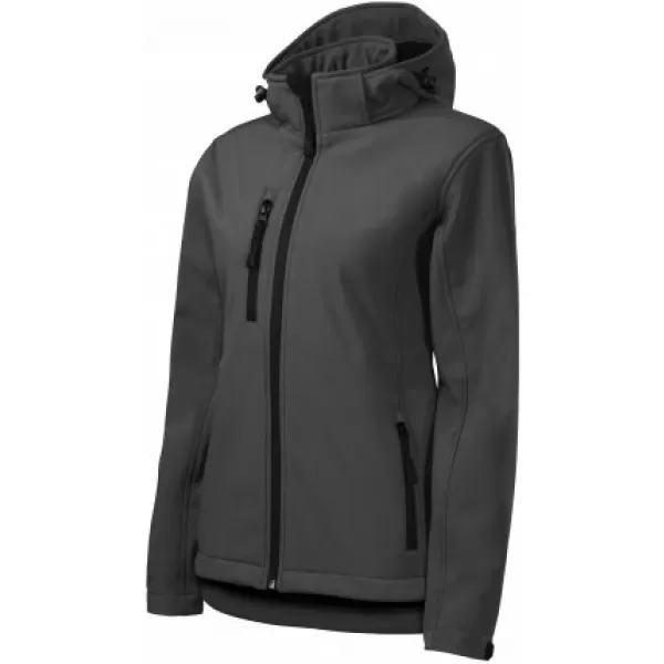  Jachetă softshell pentru femei MALFINI PERFORMANCE 521 GRI OȚEL 