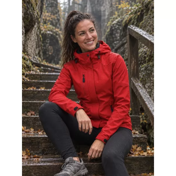  Jachetă softshell pentru femei MALFINI NANO 532 ROŞU 
