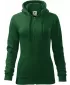 Hanorac de dama MALFINI TRENDY ZIPPER 411 VERDE STICLA