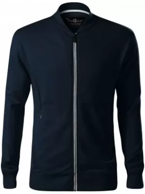 Hanorac pentru bărbați MALFINI PREMIUM BOMBER 453 ALBASTRU MARIN