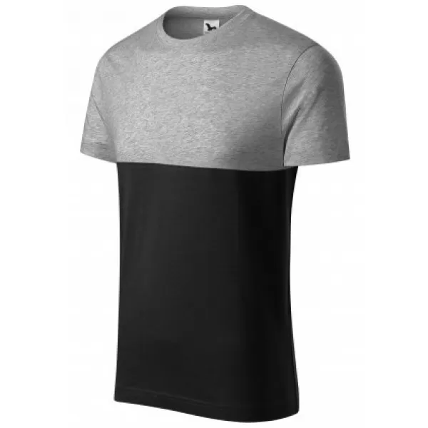  Tricou pentru bărbați MALFINI CONNECTION 177 EVIDENȚIERI GRI ÎNCHIS 