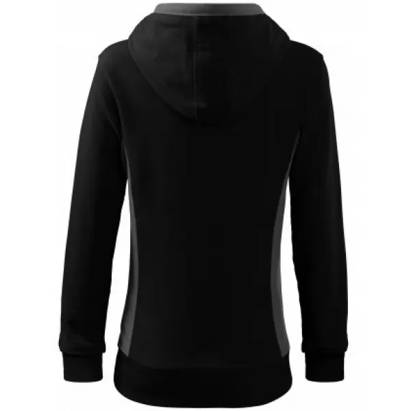  Hanorac de dama MALFINI KANGAROO 408 NEGRU 