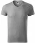 Tricou pentru bărbați MALFINI SLIM FIT V-NECK 146 EVIDENȚIERI GRI ÎNCHIS