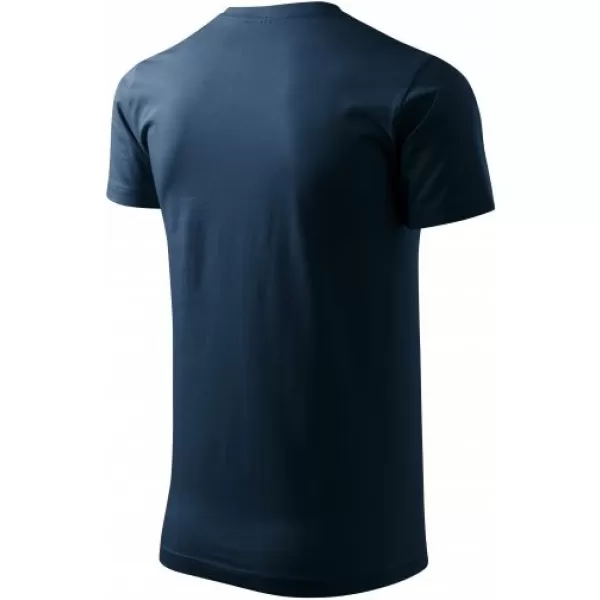  Tricou pentru bărbați MALFINI HEAVY NEW 137 ALBASTRU MARIN 