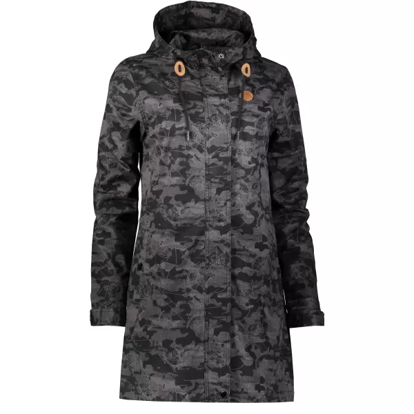  Palton de femei ALTISPORT SEBLA LCTS142 NEGRU 