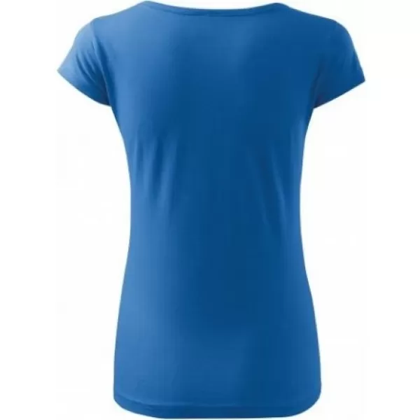  Tricou pentru femei MALFINI PURE 122 ALBASTRU AZURIU 
