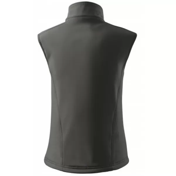  Vesta softshell dama MALFINI VISION 516 GRI OȚEL 